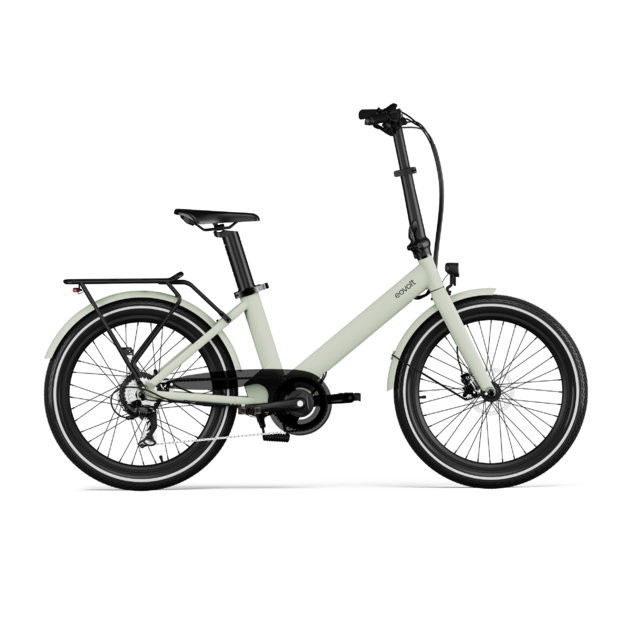 Sulankstomas elektrinis dviratis Eovolt Evening  24" V1 (šviesiai žalios spalvos)