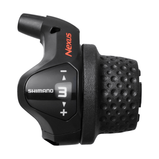 Pavarų rankenėlė (dešinė) SHIMANO NEXUS Shifter SL-3S41E 3 pavarų REVOSHIFT