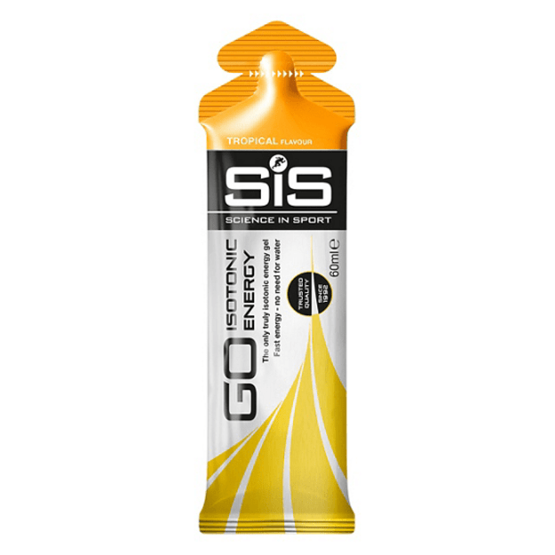 Gelis izotoninis SIS Go Isotonic Energy Go Range Gel. Tropinių vaisių skonio 