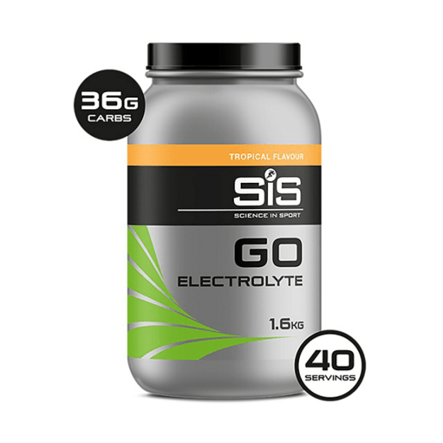 Elektrolitų milteliai SIS Go Energy + Electrolyte tropinų vaisių skonio 1.6kg