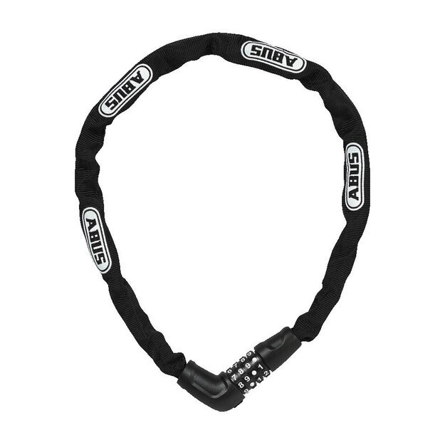Spyna ABUS grandinė steel-O-Chain 5805C/110 BK (juoda)