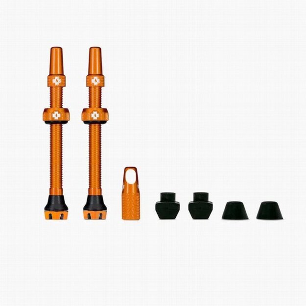 Bekamerinės sistemos ventilis Muc-Off /44mm/Orange V2 Presta