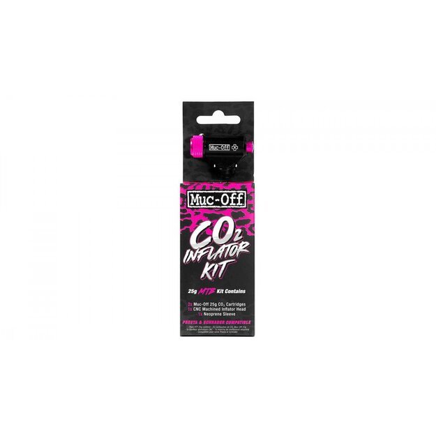 Infliatorius pompa Muc-Off MTB Inflator Kit co2