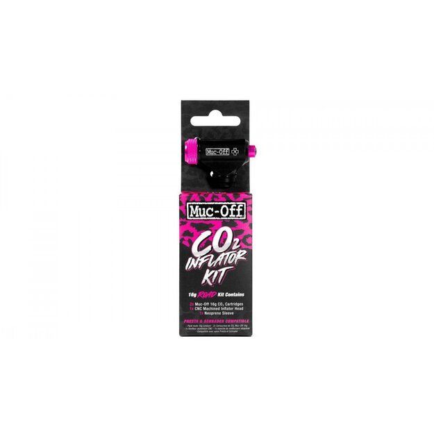 Infliatorius pompa Muc-Off Road Inflator Kit co2