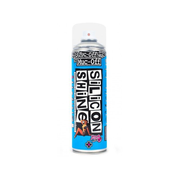 Valymo ir priežiūros priemonė Muc-Off Silicone Shine 500ml