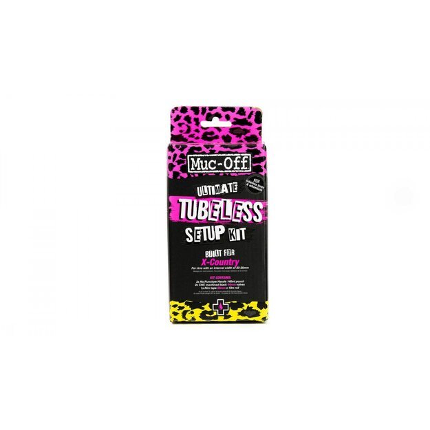 Bekamerinės sistemos rinkinys Muc-Off Ultimate Tubeless Kit XC