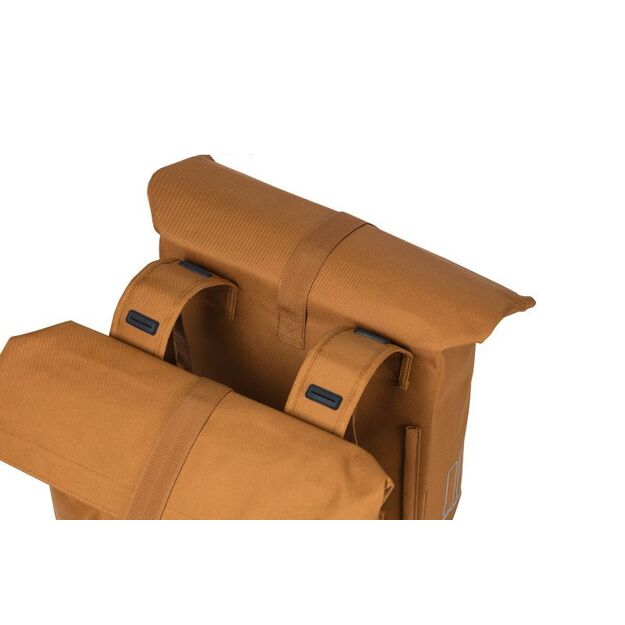 Dviračio krepšiai ant bagažinės BASIL CITY DOUBLE BAG, 32L, kupranugario ruda spalva 1