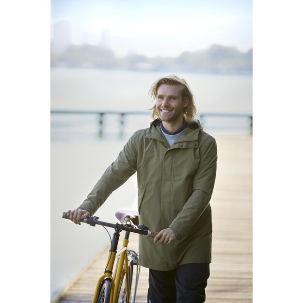 Lietpaltis BASIL HOGA PONCHO JET OLIVE GREEN 2