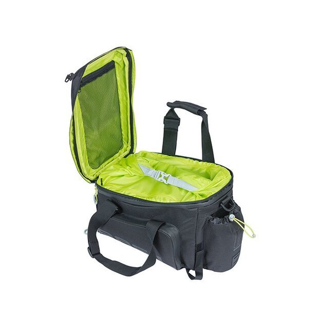 Dviračio krepšiai ant bagažinės BASIL MILES TRUNKBAG XL Pro, 9-36L, black lime MIK 3