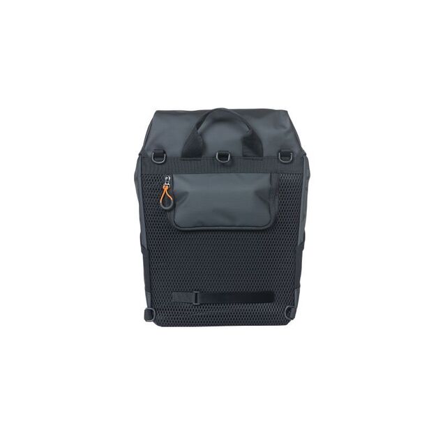 Dviračio krepšys/kuprinė BASIL MILES BUOTININĖ DAYPACK BAG, 17L, juoda oranžinė 3