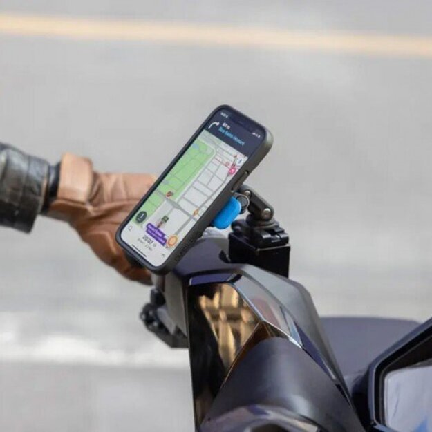 Telefono laikiklis ant motociklo stabdžių/sankabos rezervuaro V2 Quad Lock  1
