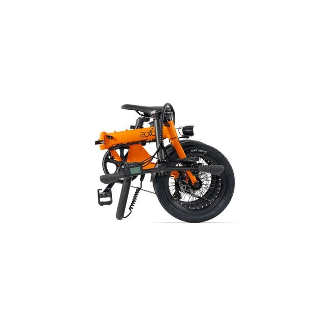 Sulankstomas elektrinis dviratis Eovolt City 4speed (oranžinės spalvos) 7