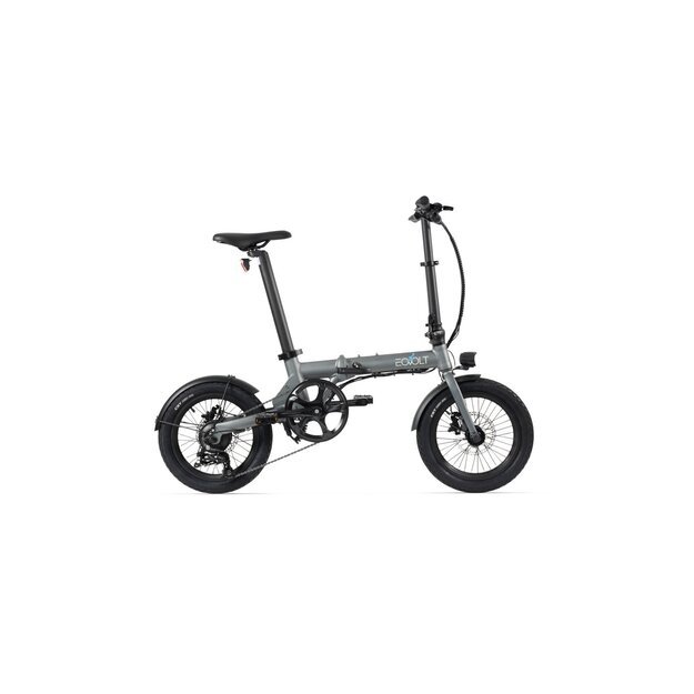 Sulankstomas elektrinis dviratis Eovolt City 4speed (pilkos spalvos)
