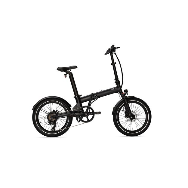 Sulankstomas elektrinis dviratis Eovolt Afternoon  20" (juodos spalvos) (demo modelis)
