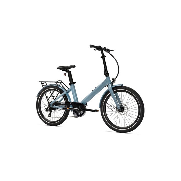 Sulankstomas elektrinis dviratis Eovolt Evening  24" (mėlynos spalvos) 1