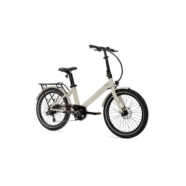 Sulankstomas elektrinis dviratis Eovolt Evening  24" (smėlio spalvos) 2