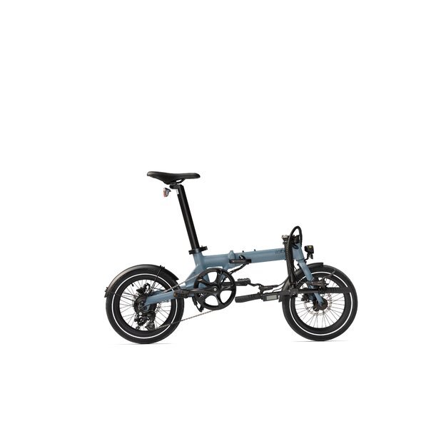 Sulankstomas elektrinis dviratis Eovolt Morning  16" (mėlynos spalvos) 2