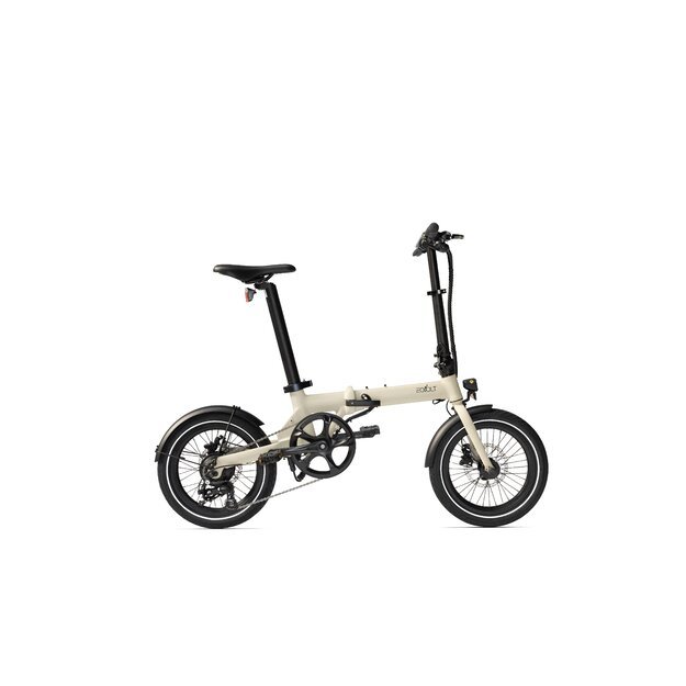 Sulankstomas elektrinis dviratis Eovolt Morning  16"(smėlio spalvos)