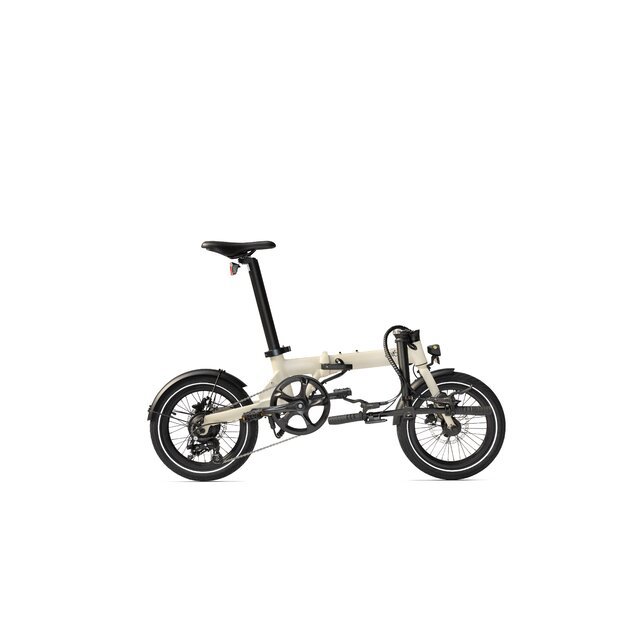 Sulankstomas elektrinis dviratis Eovolt Morning  16"(smėlio spalvos) 2