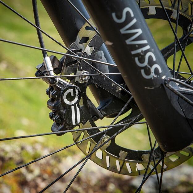 Magura MT5 eSTOP, 2-finger aluminum light weight lever blade stabdžiai priekiniai/galiniai 2