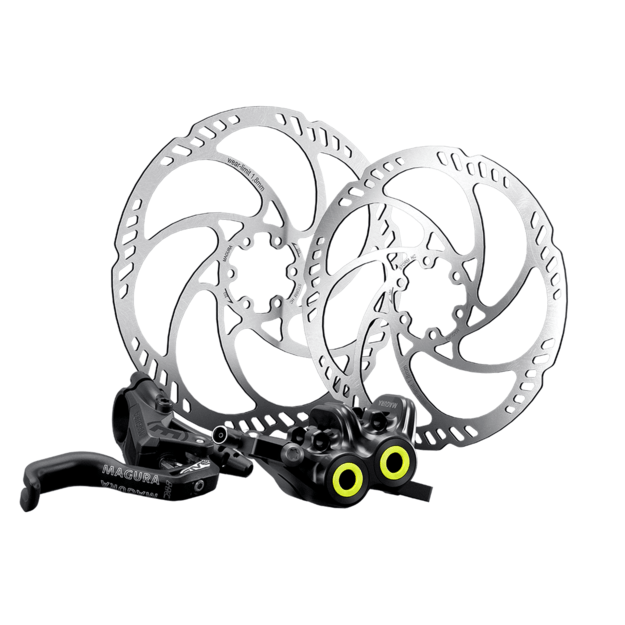 Magura MT5 PRO Set incl. Storm HC 203/180 stabdžiai priekiniai/galiniai 1