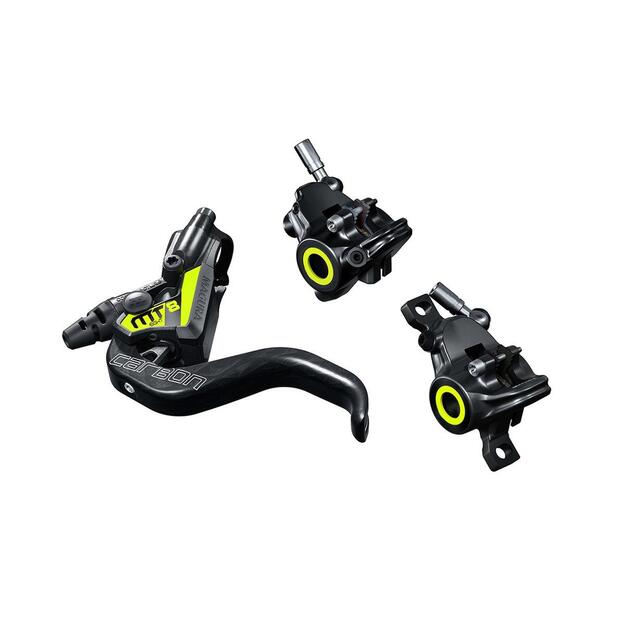 Magura MT8 SL PM Flatmount, 1-finger HC Carbolay lever blade stabdžiai priekiniai/galiniai