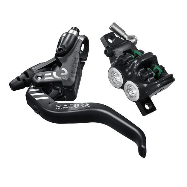 Magura MT5 eSTOP, 2-finger aluminum light weight lever blade stabdžiai priekiniai/galiniai