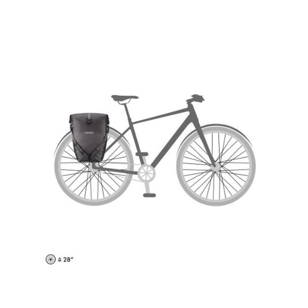 ORTLIEB BACK ROLLER PLUS dviračio krepšių komplektas 7