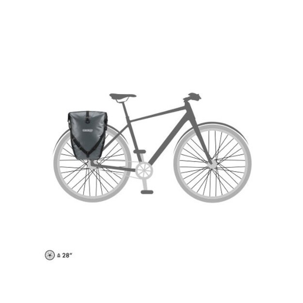 ORTLIEB BACK ROLLER CLASSIC dviračio krepšių komplektas (2x 20L)