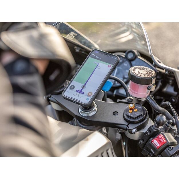 Telefono laikiklis ant motociklo šakės Quad Lock  4