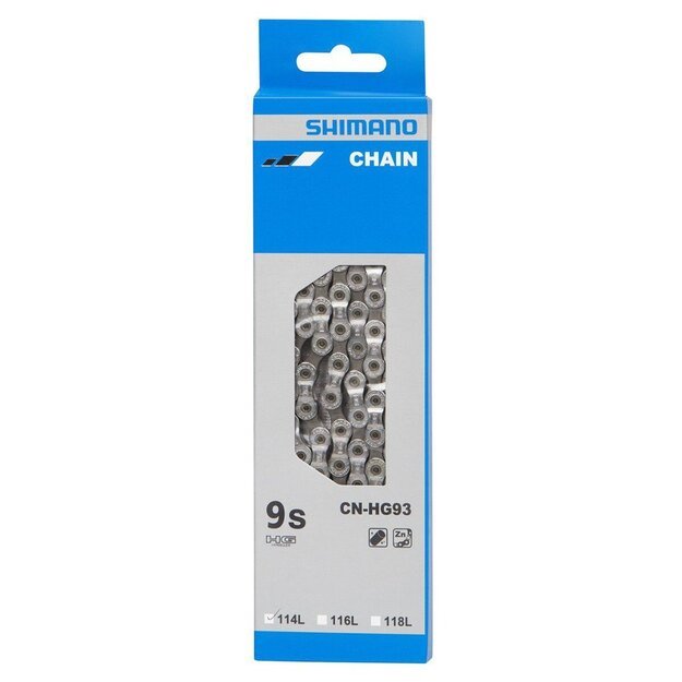Grandinė Shimano 114 links CN-HG93 9-Speed