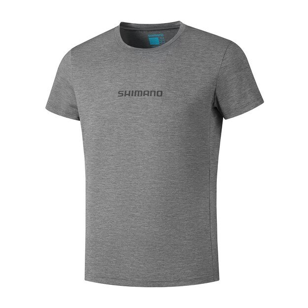 Marškinėliai Shimano Yari Tech Tee Grey (M dydis)