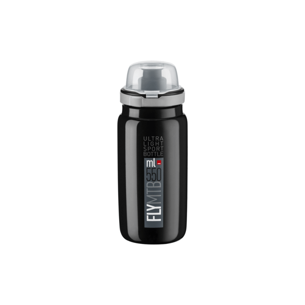 Gertuvė Elite Bottle MTB FLY Black Grey logo 550ml