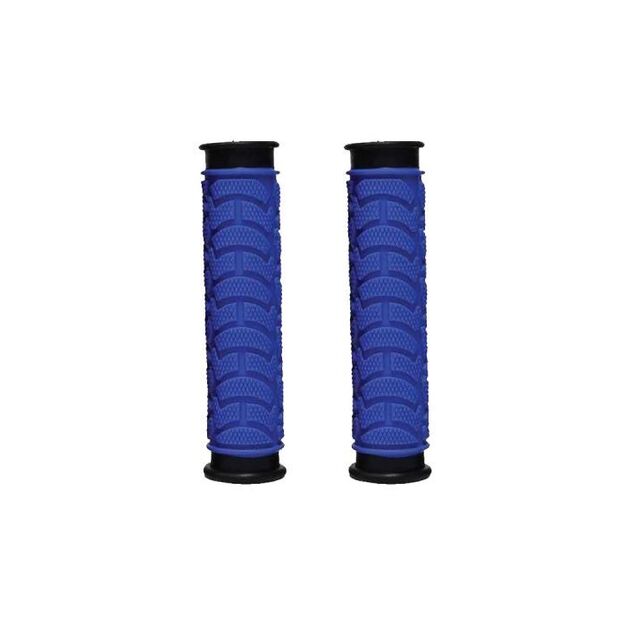 Vairo rankenėlės OXC Grips MTB Blue Dual Density 1