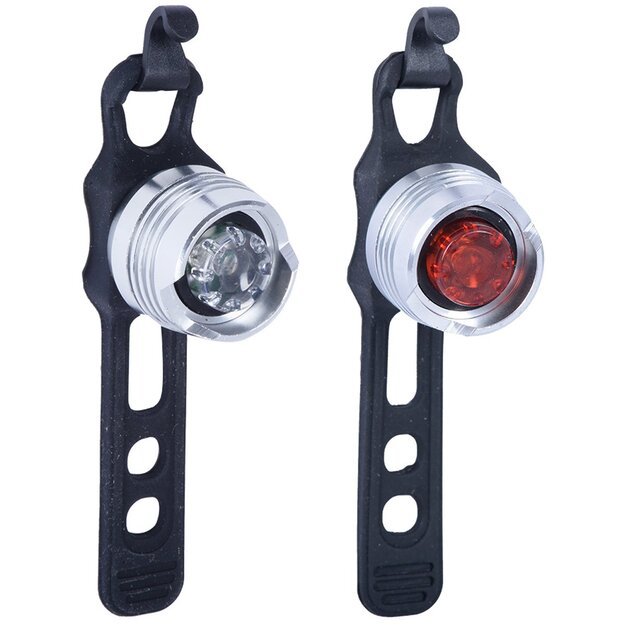 Žibintų komplektas OXC Light Brightspot Silver LED Set