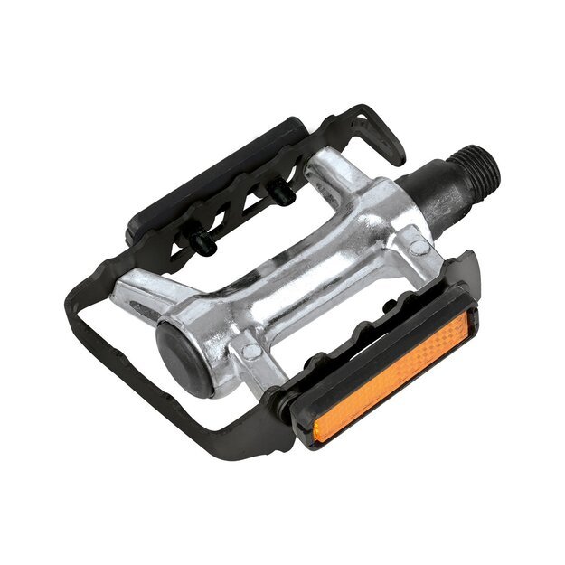 Pedalai OXC MTB Low Profile sidabriniai