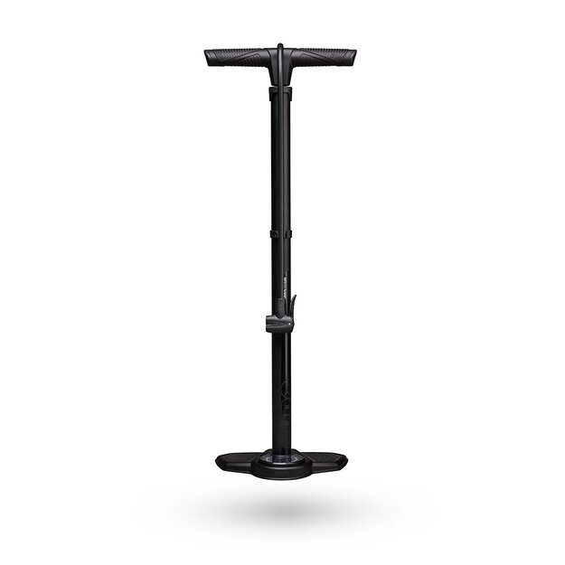 Pastatoma pompa PRO Floorpump Competition Steel barrel, base, gauge