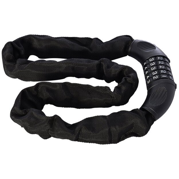 Spyna OXC Combi Chain Lock Black 0.9m x 6mm