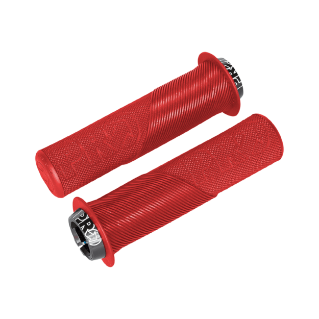 Vairo rankenėlės PRO Lock on Trail grip LTD Red w. Flange