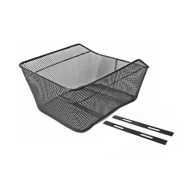 Dviračio metalinis krep&scaron;ys ant bagažinės 39x20x20/17cm (juodas)