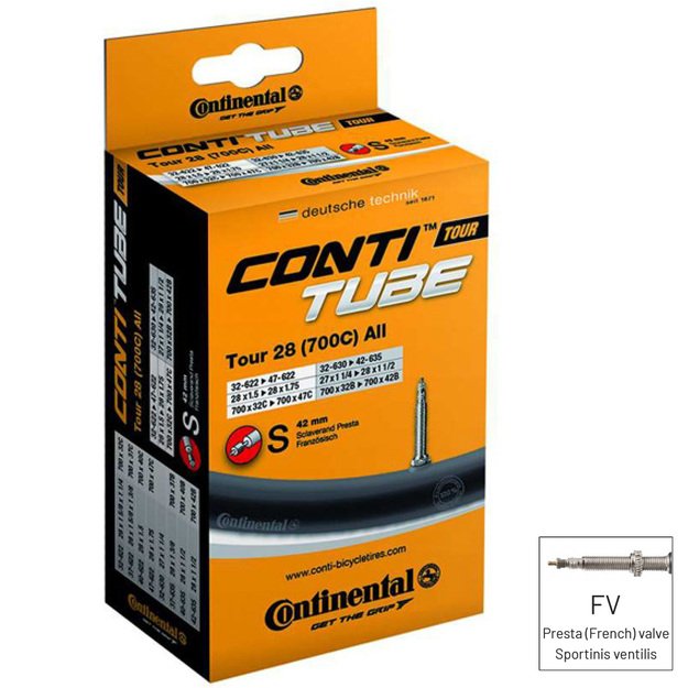Kamera Continental MTB Light 28/29 60mm (47/62-584/622) Presta