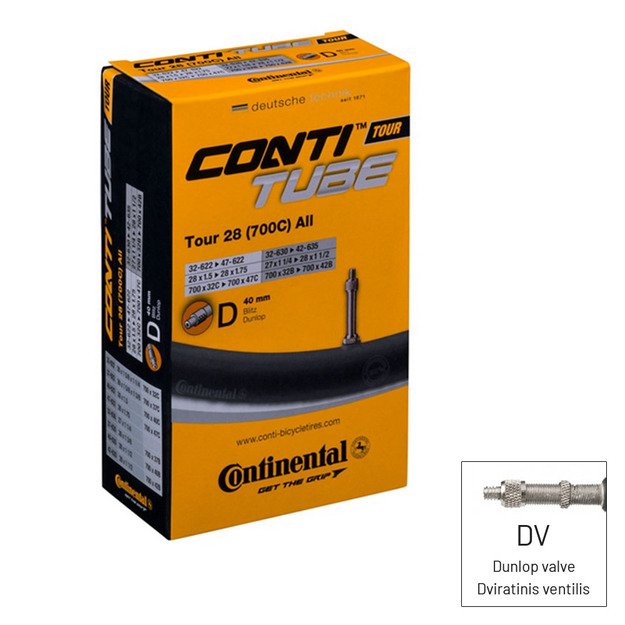 Kamera Continental TOUR 28 (32/47-609/642) DUNLOP