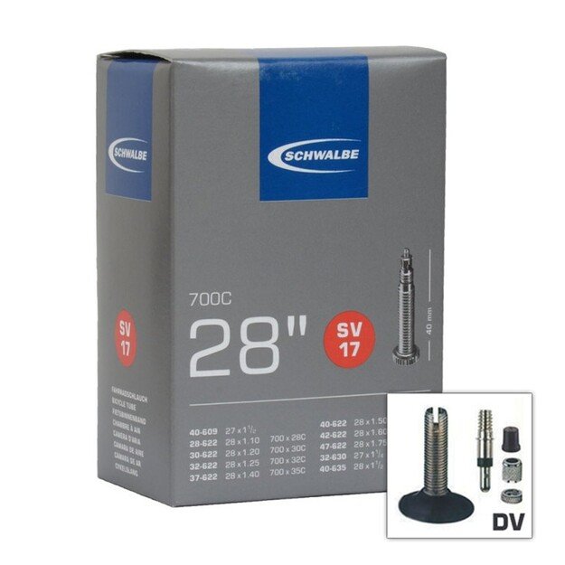 Kamera Schwalbe SV17 700x28/47 (28/47-622 32/40-630/635) FV 40mm