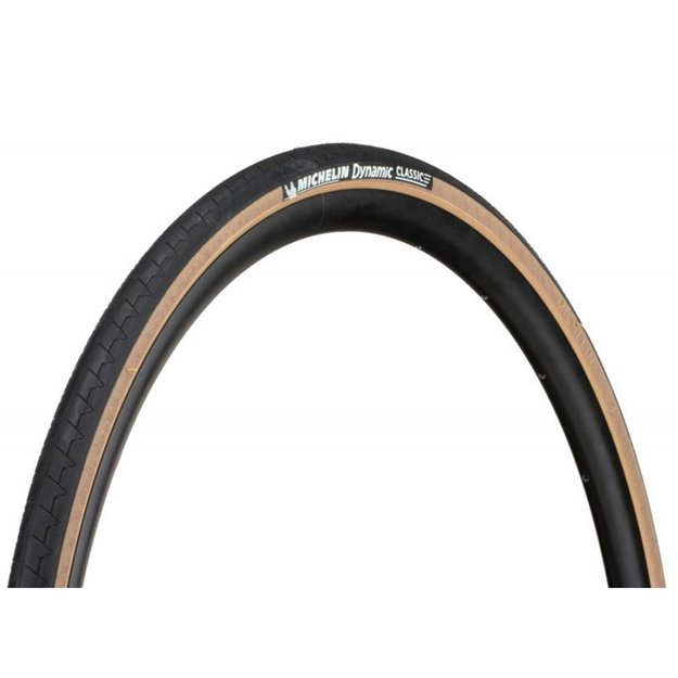 Padanga 700x32C (32-622) MICHELIN Dynamic Classic TS Translucent, rudi &scaron;onai