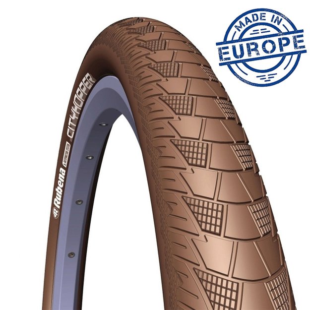 Padanga MITAS RUBENA  Cityhopper 28x2.00 (52-622) V99, (ruda) 