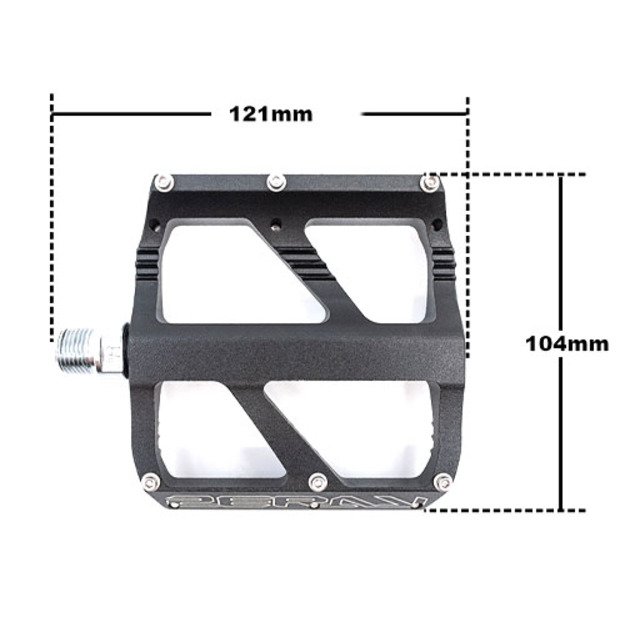 Pedalai ZERAY ZP-A997 107x101 (juoda)