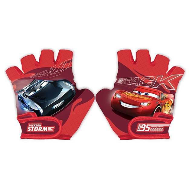 Pirštinės Cars 3, vaikiškos (raudonos)