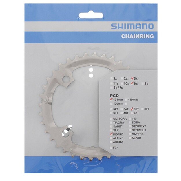 Priekinio bloko žvaigždė FC-M532 36T Deore