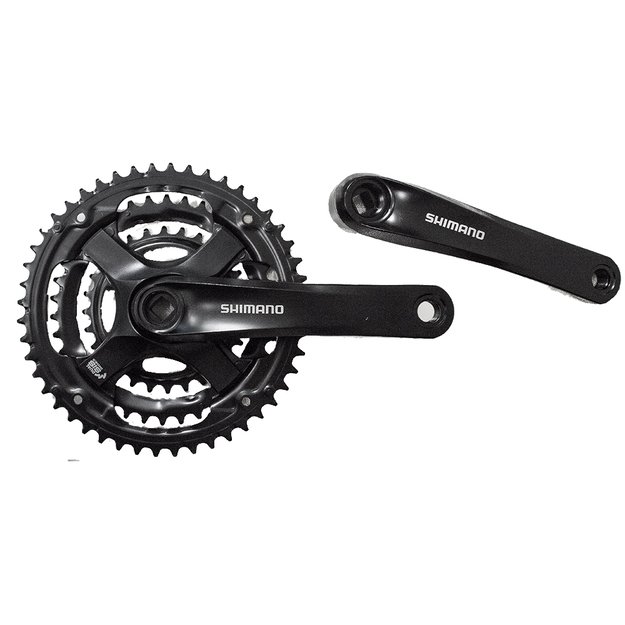 Priekinis žvaigždžių blokas SHIMANO Tourney TY501 48/38/28T 170mm (juoda)