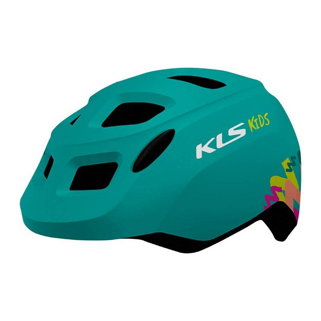 Šalmas KLS Zigzag 022, XS/S 45- 49 cm, (turkio)